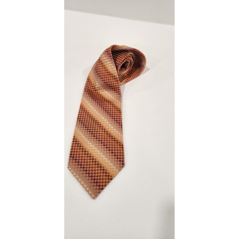 Kenneth Cole New‎ York Gold Stripes Men's Tie